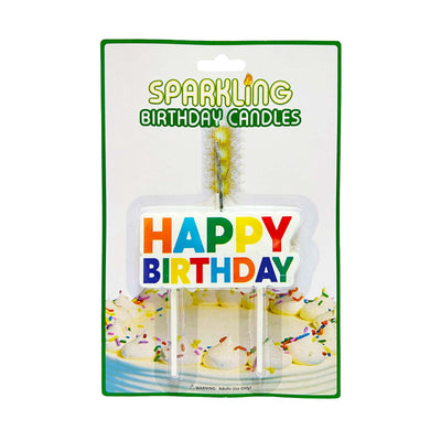 Sparkler Birthday Candle