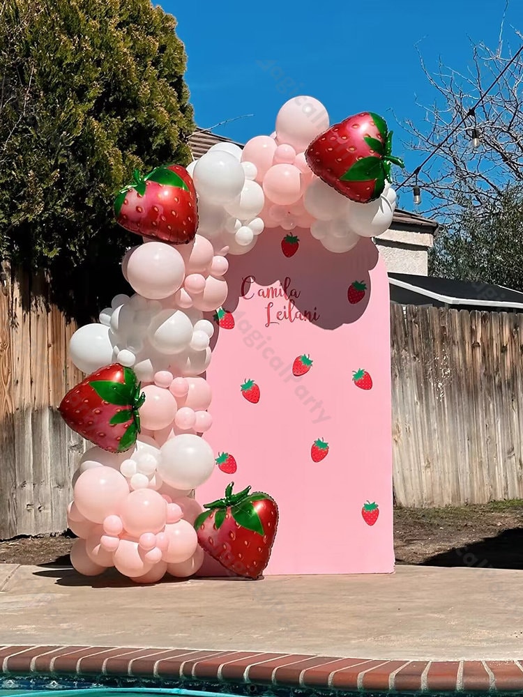 Fresa (Strawberry) Foil Balloon 1pcs