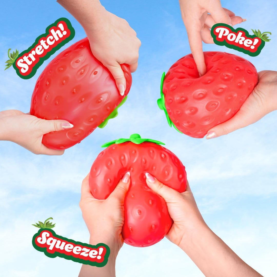 SquishyBerry Jumbo Soft Stretchy