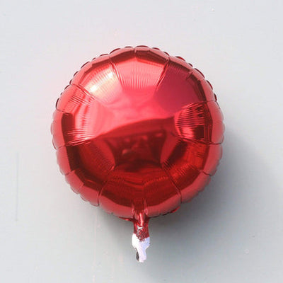 Round Red Foil Balloon 18"