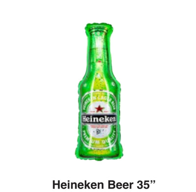 Heineken Beer Foil Balloon 35"