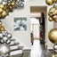 Kalisan Balloons 18" Mirror Gold/Silver 3ct