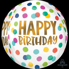 Happy Dots Birthday Orbz