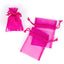 Organza Fuschia 3"x4" 12pcs