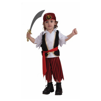 Lil Pirate Boy Infant Costume 3T