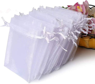 Organza Blanca 5"x7" 6pcs