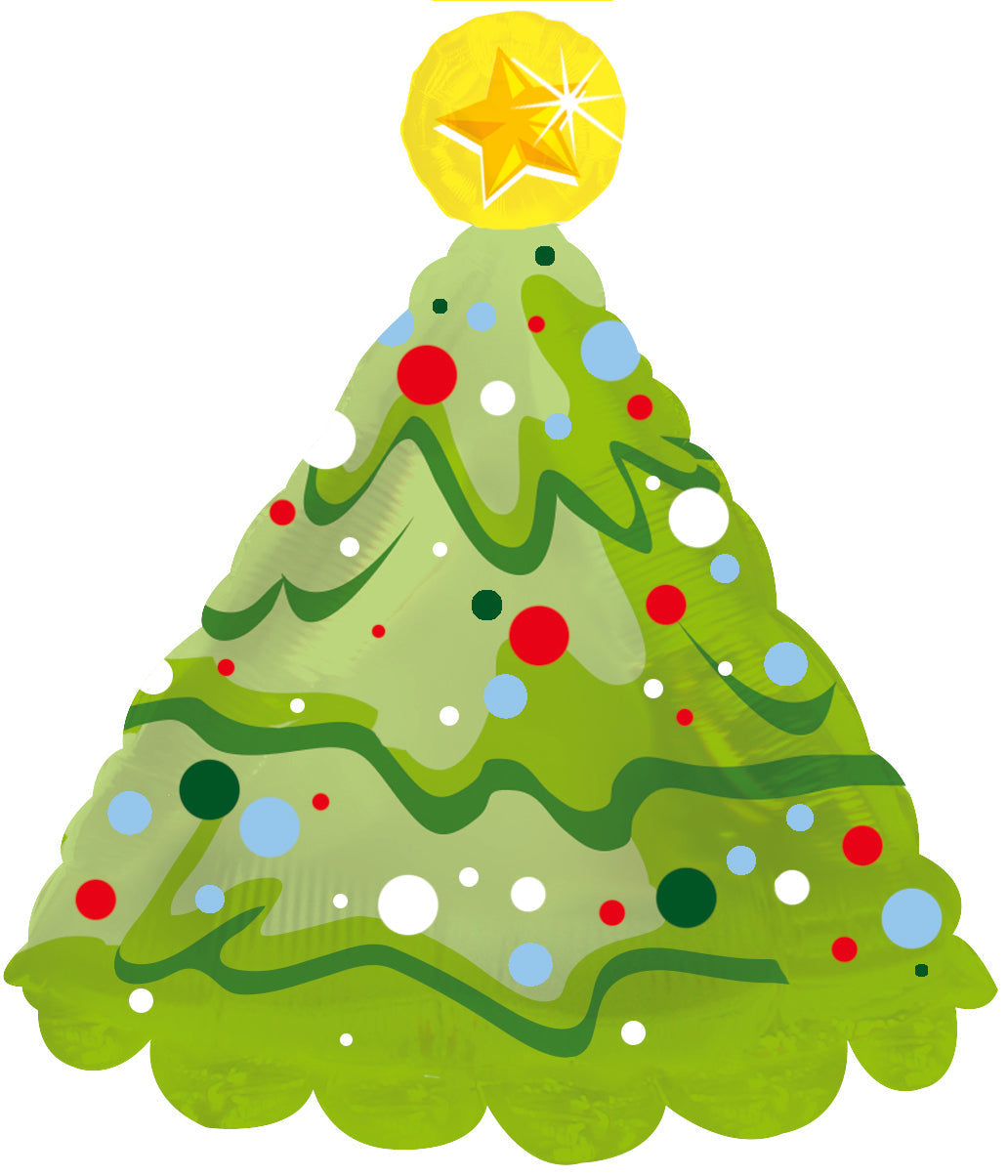 Christmas Tree 27" Balloon Shape-A-Loon