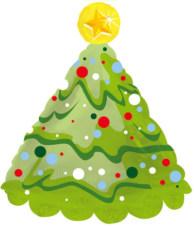 Christmas Tree 27" Balloon Shape-A-Loon