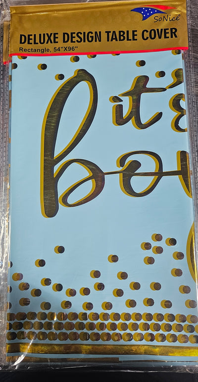 Table-Cover “It’s a Boy” Rectangle Foil