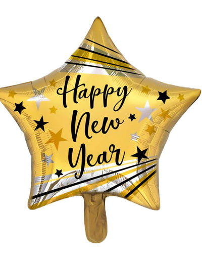 Bursts & Stars Foil Balloon 18"