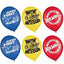Hot Wheels Printed Latex Balloons 6pcs