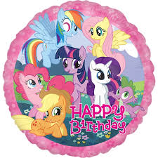 My Little Pony Happy Birthday Foil Balloon 18"