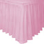 Table Skirt Lovely Pink 29in x 14ft