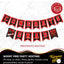 Banner Rojo Graduation Party (x1u)