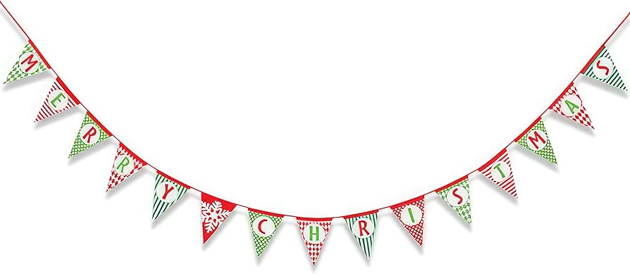 Xmas Pattern Flag Banner 14ft