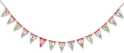 Xmas Pattern Flag Banner 14ft