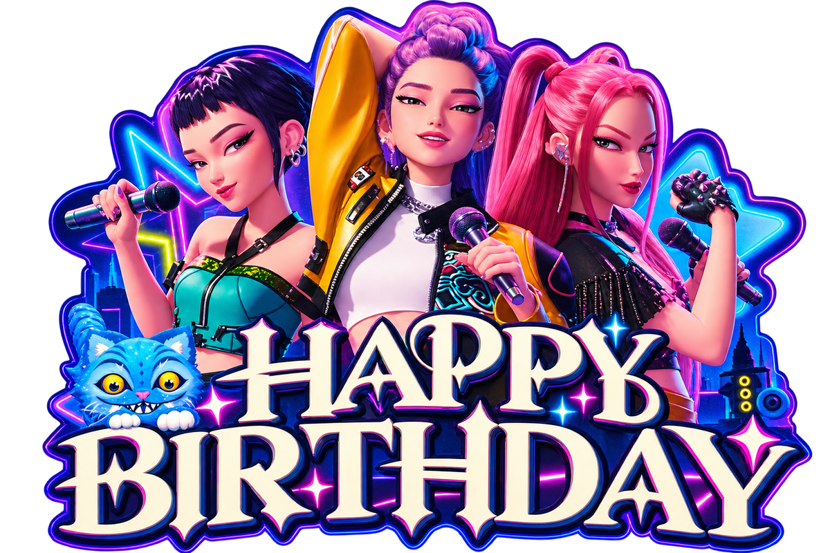 Kpop Demon Hunters Caketopper (x1u)