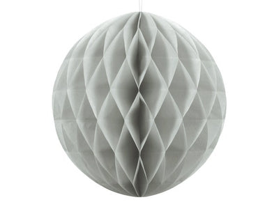 Honeycomb Balls Gold 8" Silver