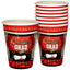 Vasos Rojos Graduation Party 9oz (x8u)
