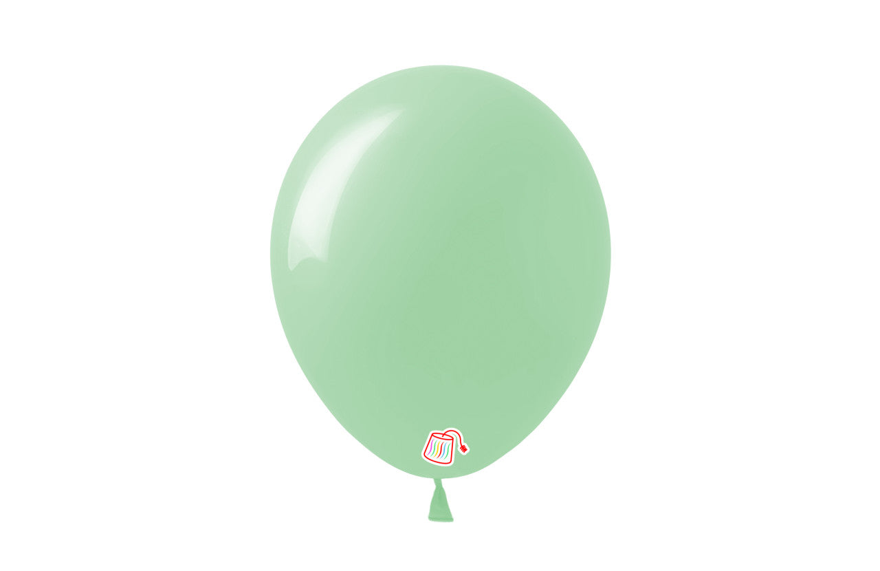 Babaloon Pastel Green 12" Latex Balloon 25pcs