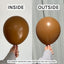 Kalisan Balloons 18" Caramel Brown (x3u)