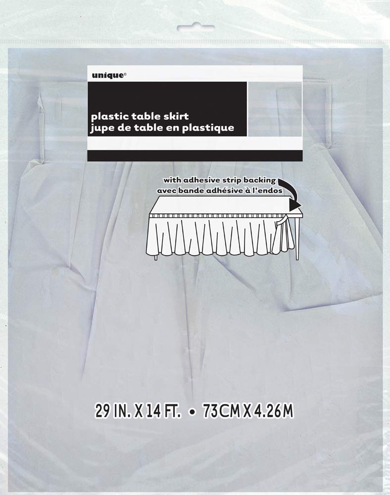 Table Skirt Silver 29in x 14ft