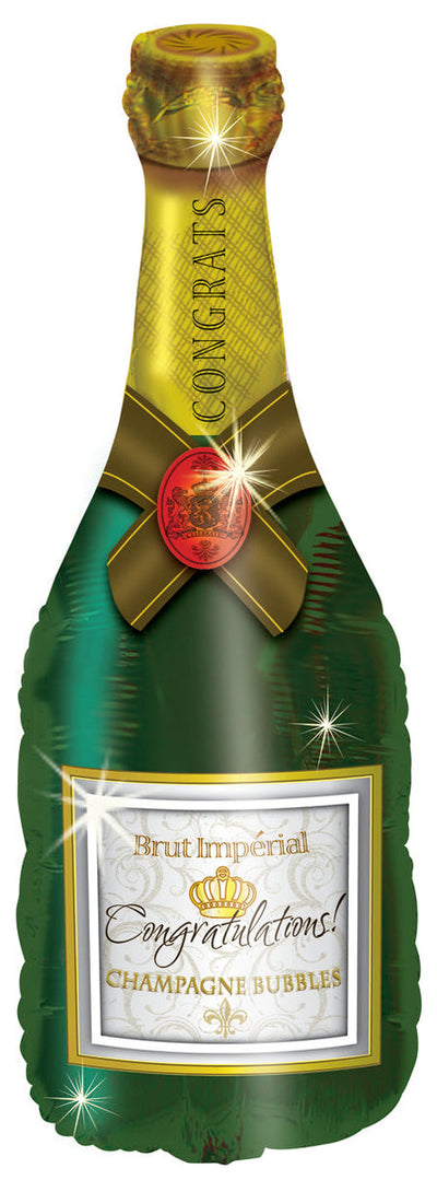 Congratulation Champagne Bottle Balloon 35"