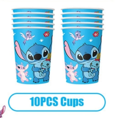 Stitch Birthday Decoration - Vaso (x1u)