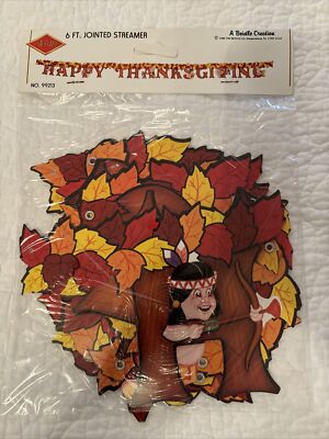 "Happy Thanksgiving" Banner