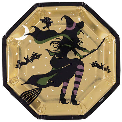 Celestial Halloween Plates 9" 8pcs