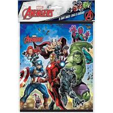 Avengers Loot Bags 8pcs