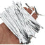 Twist Ties Silver 3.5" x 120pcs