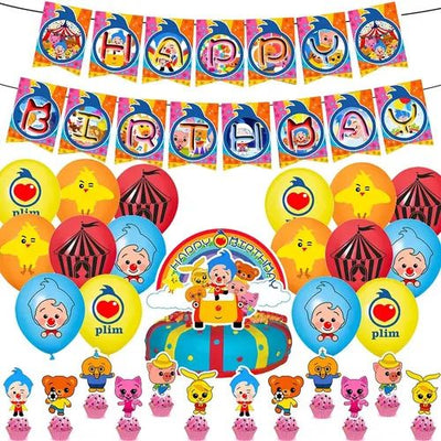 Cupcake Topper Personajes Plim Plim (x12u)