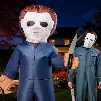 Halloween II Michael Myers Inflatable Kids Boy Costume One Size