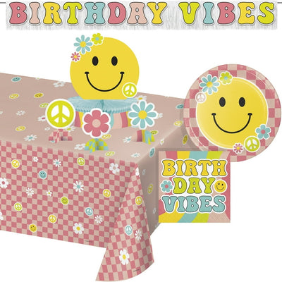 Flower Power Paper Tablecover