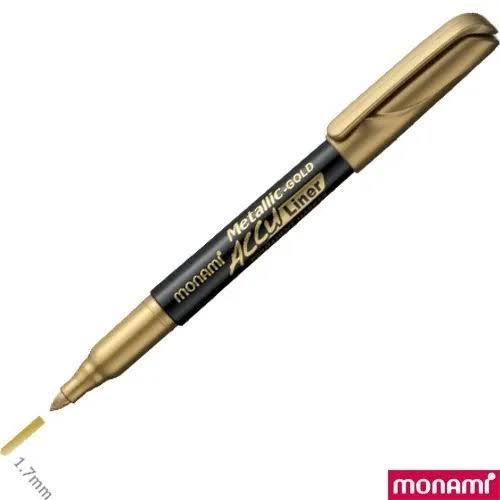 Simply A+ Metallic Permanent Marker Silver/Gold 2pcs