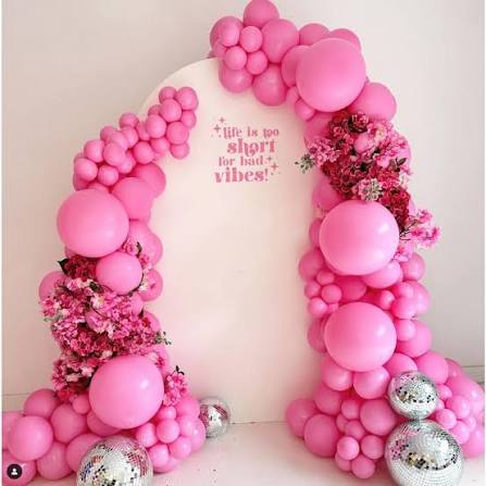 Kalisan Balloons 18” Standard Candy Pink (x3u)