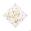 Oh Baby Gold Shower Napkins 16ct