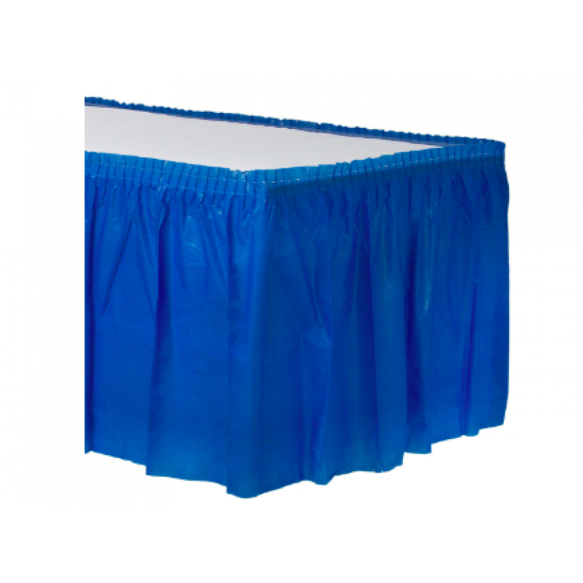 Table Skirt Royal Blue