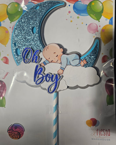Caketopper Oh Baby Boy