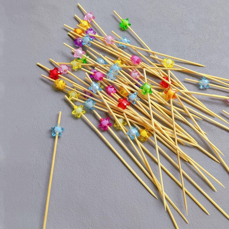 Bamboo Sticks (Variedad de diseños)12pcs