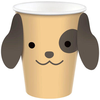 Pawsome Party Cups W/Ears 8pcs