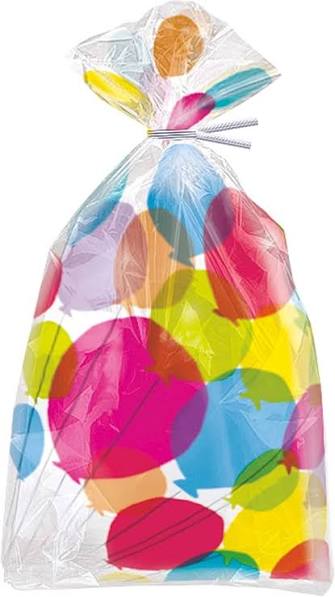 Cello Bags Balloon & Rainbow Birthday 20pcs