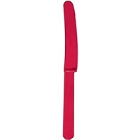 Knives APPLE RED 20pcs