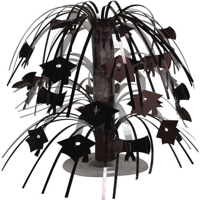 Grad Mini Cascade Centerpiece  Black