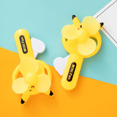 Pokemon Pikachu Manual Fan 1pcs
