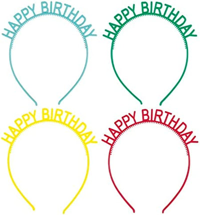 Headbands Happy Birthday 4ct