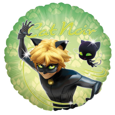 Miraculous Cat Noir Foil Balloons 18"
