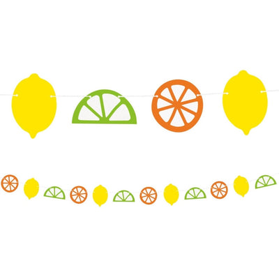 Summer Citrus Garland 6'