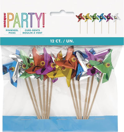 Pinwheel Picks Mini 12pcs